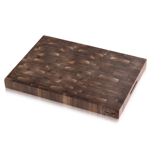 TKSC Walnut End-Grain Cutting Board, 16x22x2.0