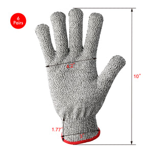 
                  
                    Load image into Gallery viewer, Cangshan A6 Cut Resistant Glove, Made in USA, Size L, 6 Pairs
                  
                