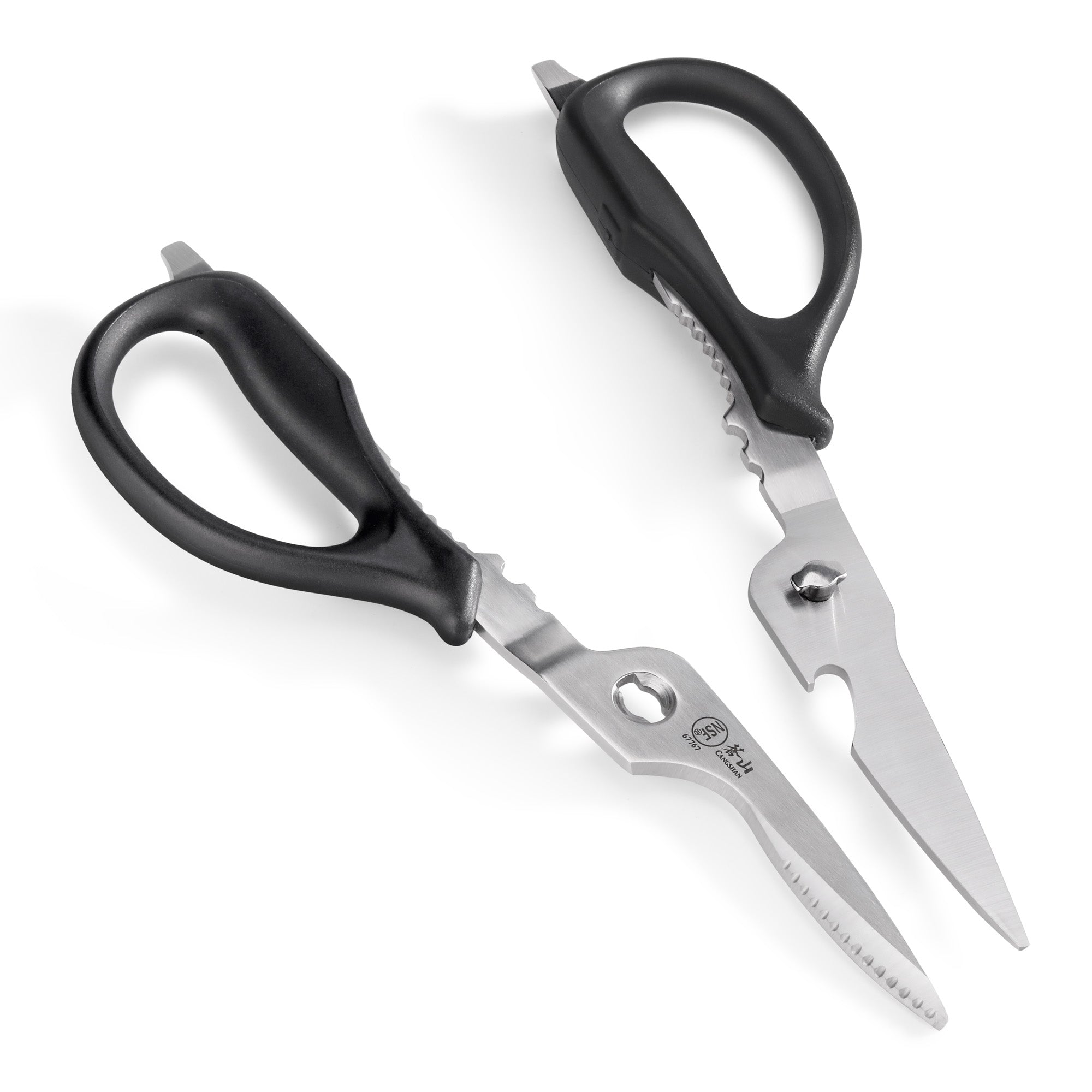 9-Inch Heavy Duty Utility Kitchen Shears with Blade Holder, 503343