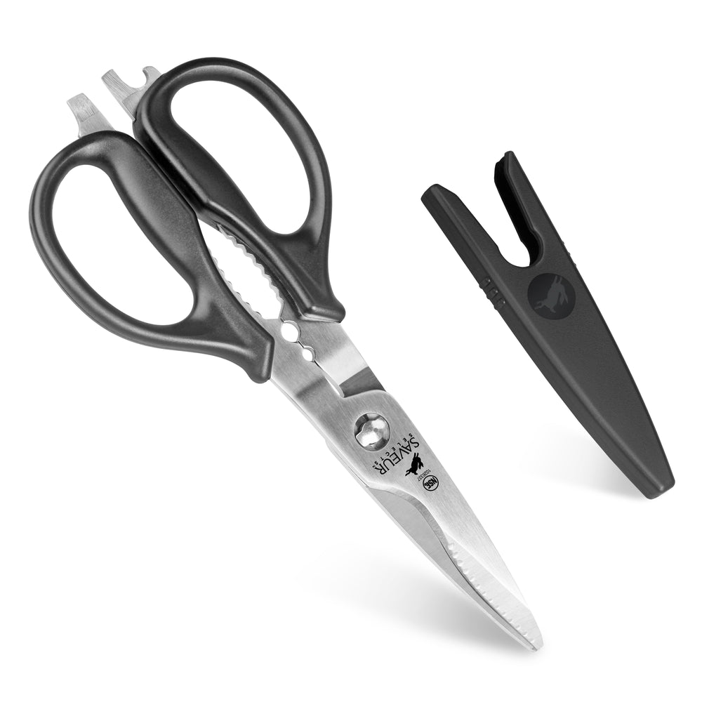 8 Multi-functional Kitchen Shears with Holder  Best Kitchenware tools in  2023 – SNF Schneidteufel Global