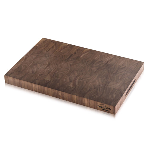 TKSC Walnut End-Grain Cutting Board, 12x18x1.5