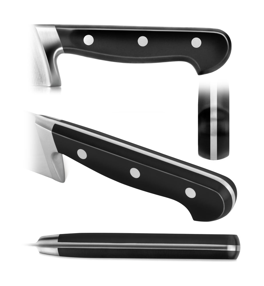 Cangshan V2 Series 1022520 German Steel Forged 5-Piece Starter Knife Block Set Acacia