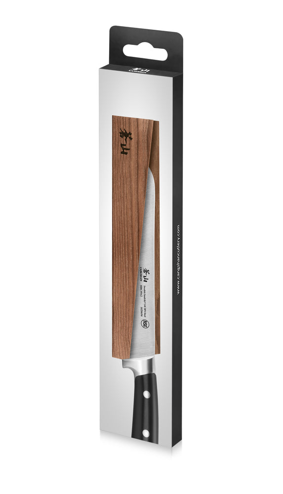 CANGSHAN Cover - 8 Chef's Knife - Solid Ash Wood Magnetic Knife