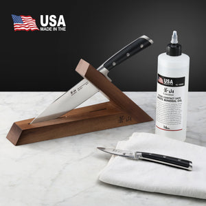 White Mineral Oil for Blade Protection, 16oz, Made in USA, 1026566 –  Cangshan Cutlery Company