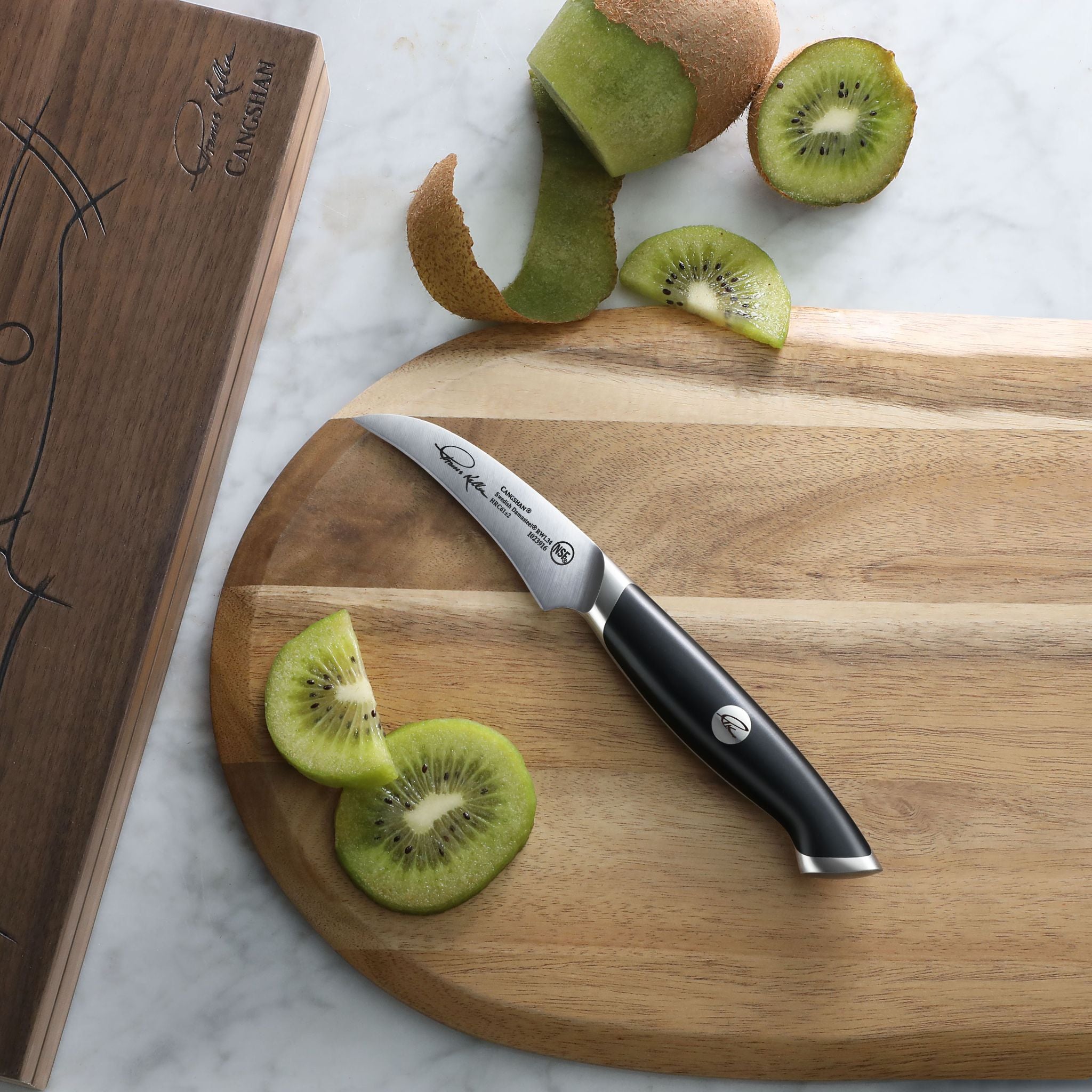 TKSC 2.75-Inch Peeling Knife, Forged Swedish Powder Steel, Thomas Keller Signature Collection, 1023916