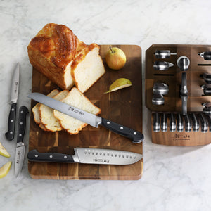 
                  
                    Load image into Gallery viewer, V2 Series 23-Piece Knife Block Set, Forged German Steel, Acacia Block, 1024128
                  
                