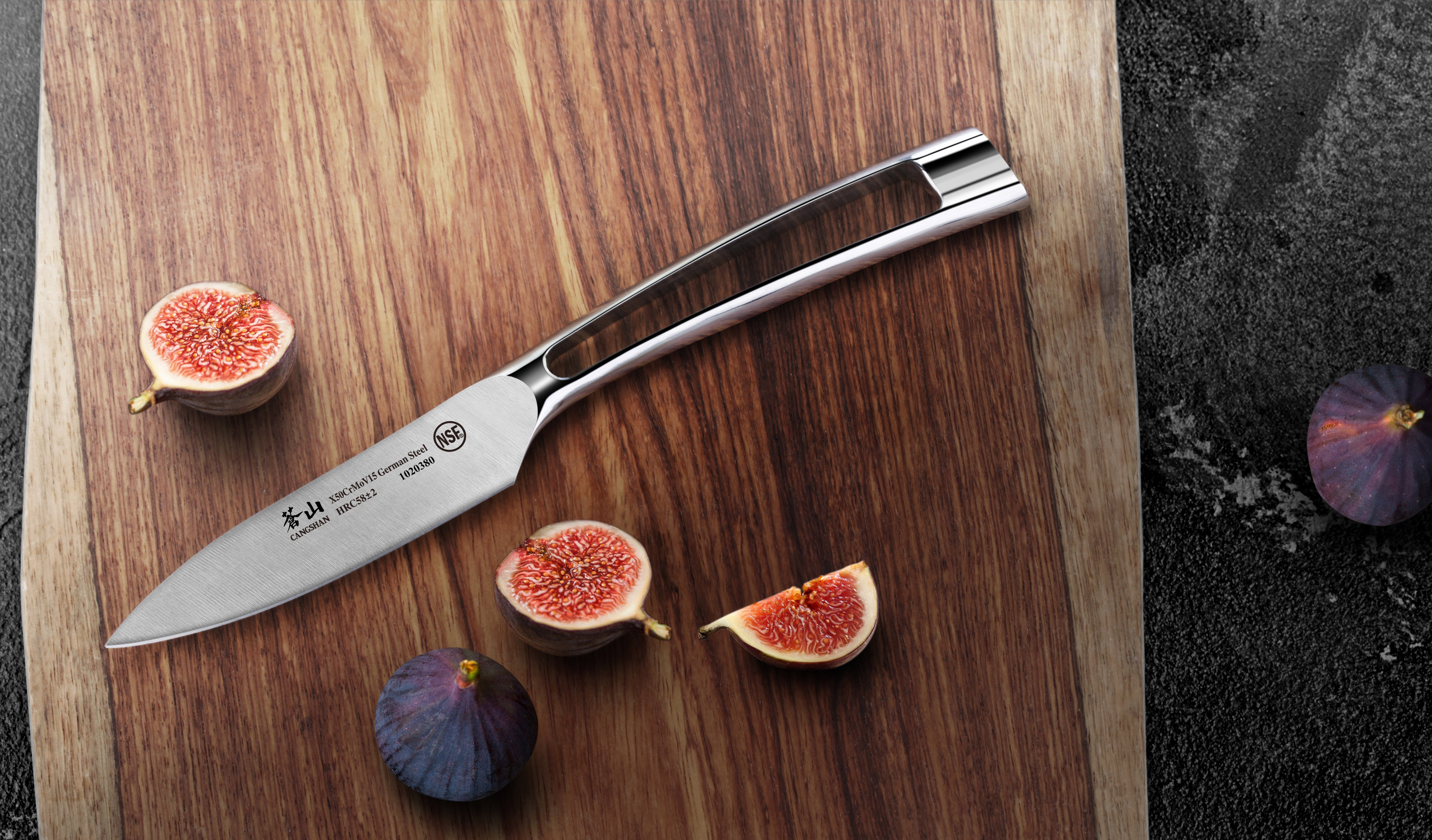 N1 Series 3.5-Inch Paring Knife, Forged German Steel, 1020380