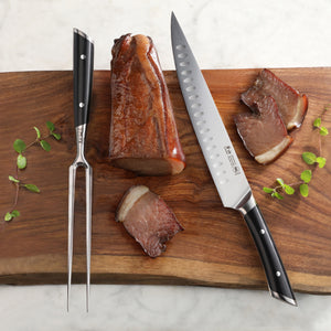 Modena 6-Piece Steak Knife Set - Wooden Handle