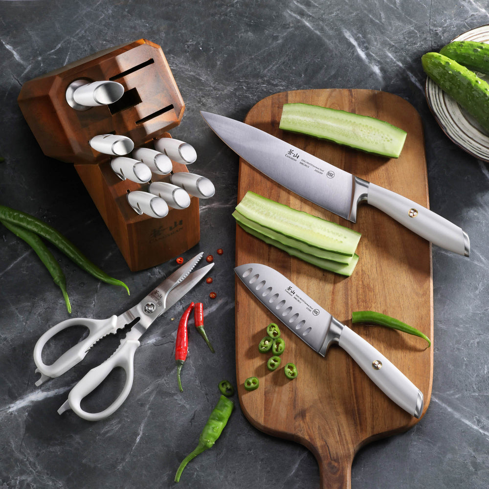
                  
                    Load image into Gallery viewer, Cangshan L &amp;amp; L1 Series 12-piece German Steel Forged Knife Set
                  
                