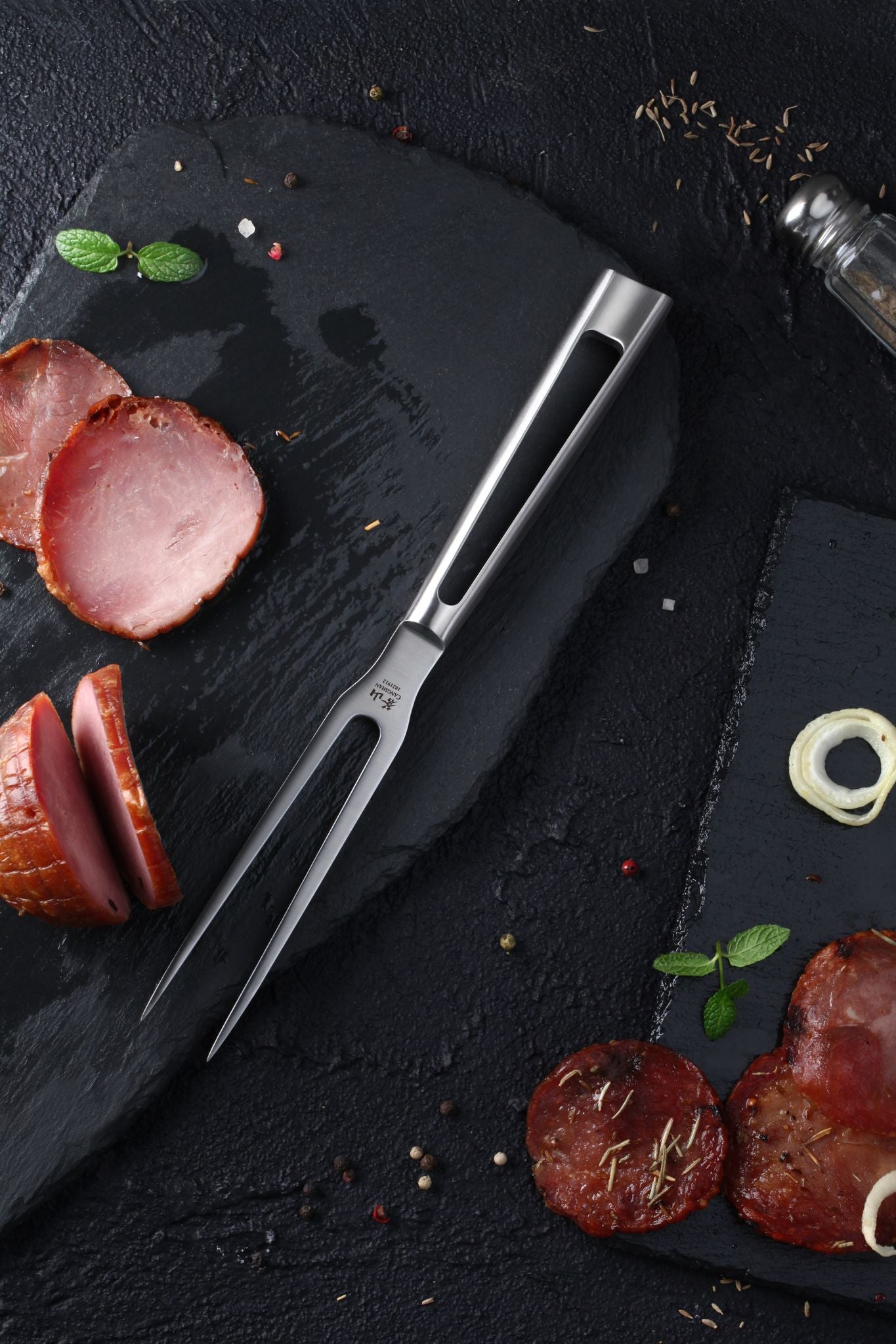 TN1 Series 11-Inch Carving Fork, Forged Stainless Steel, 1021912