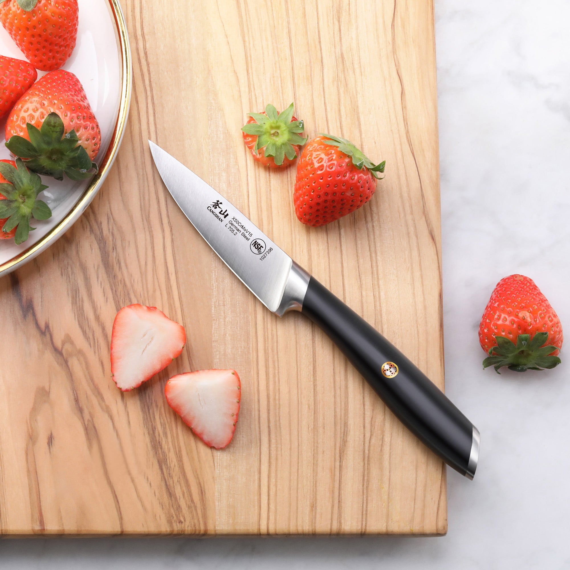 L & L1 Series 3.5-Inch Paring Knife, Forged German Steel