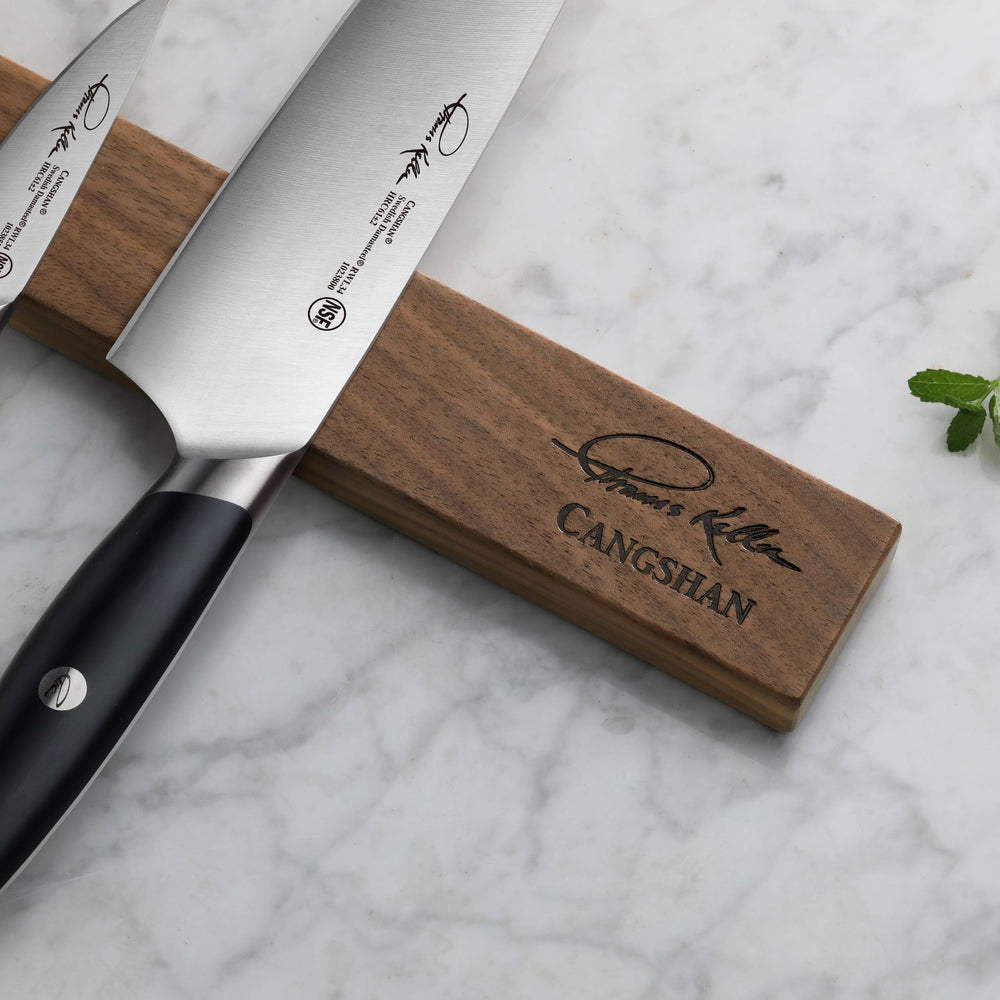 Santoku Knife w/ Walnut Box 7IN Thomas Keller Signature Collection by  Cangshan - New Kitchen Store