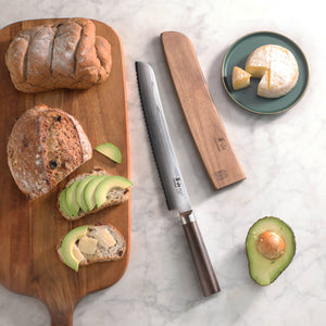 9 Serrated Damascus Bread Knife