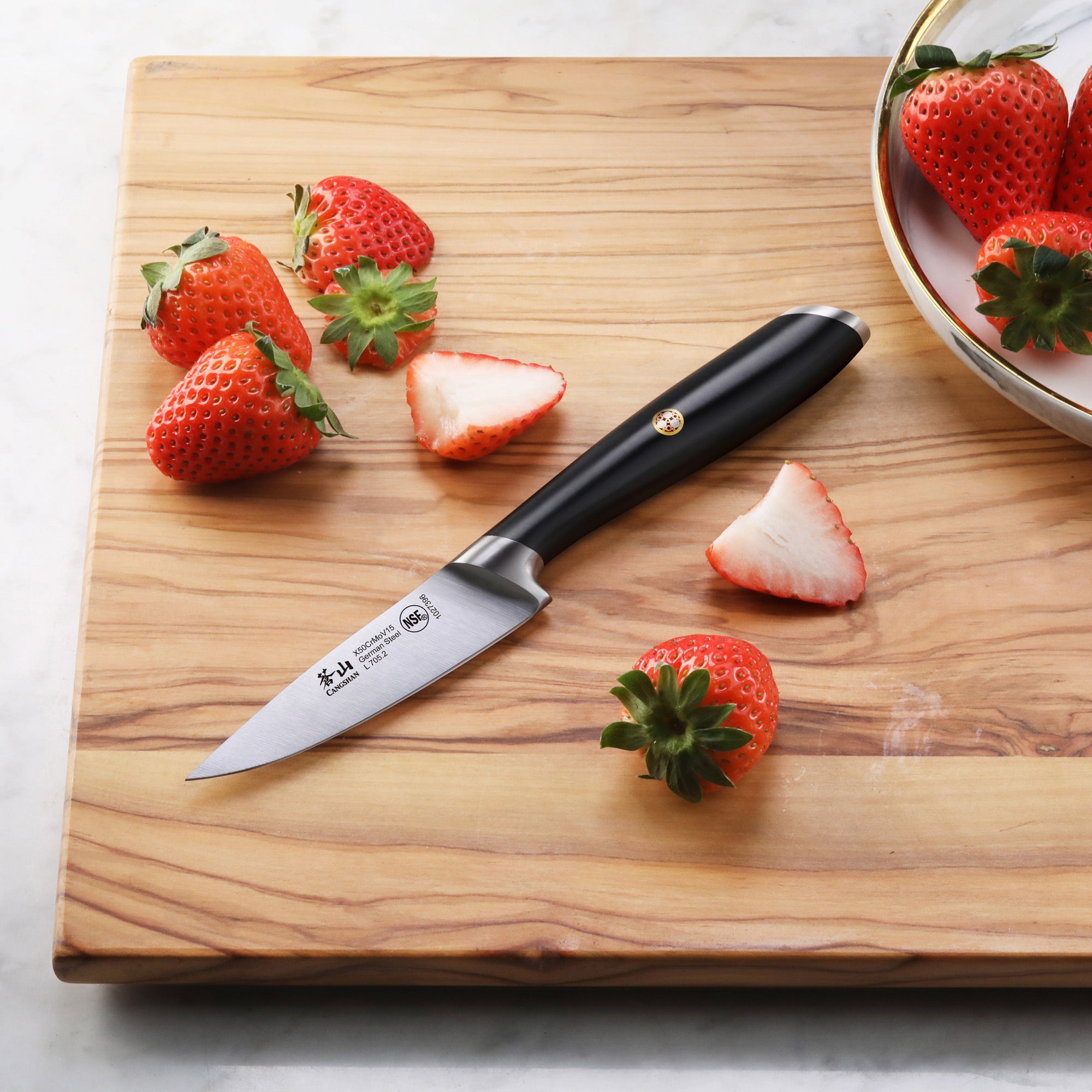 L & L1 Series 3.5-Inch Paring Knife, Forged German Steel