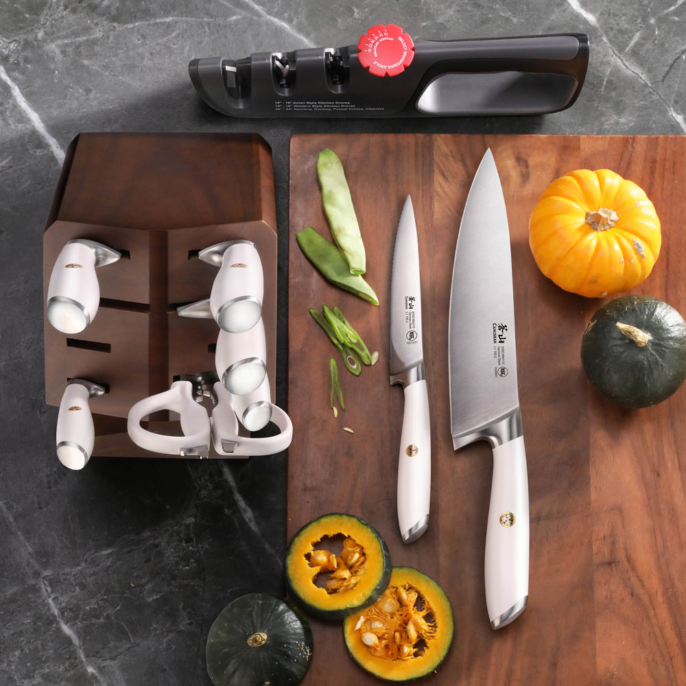 The L & L1 Series 12PC Knife Block Combo – Cangshan Cutlery Company