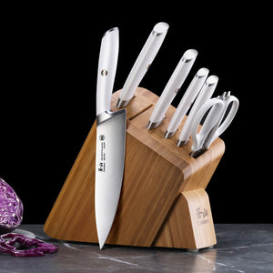 
                  
                    Load image into Gallery viewer, Cangshan L1 Series 7-piece German Steel Forged Knife Set
                  
                