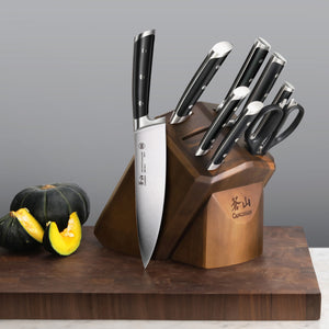 Cangshan H Series 1026160 German Steel Forged 10-Piece Knife Block Set