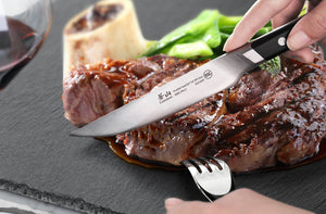 9.25 Steak Knife with Black Handle, Libertyware SK-BSR
