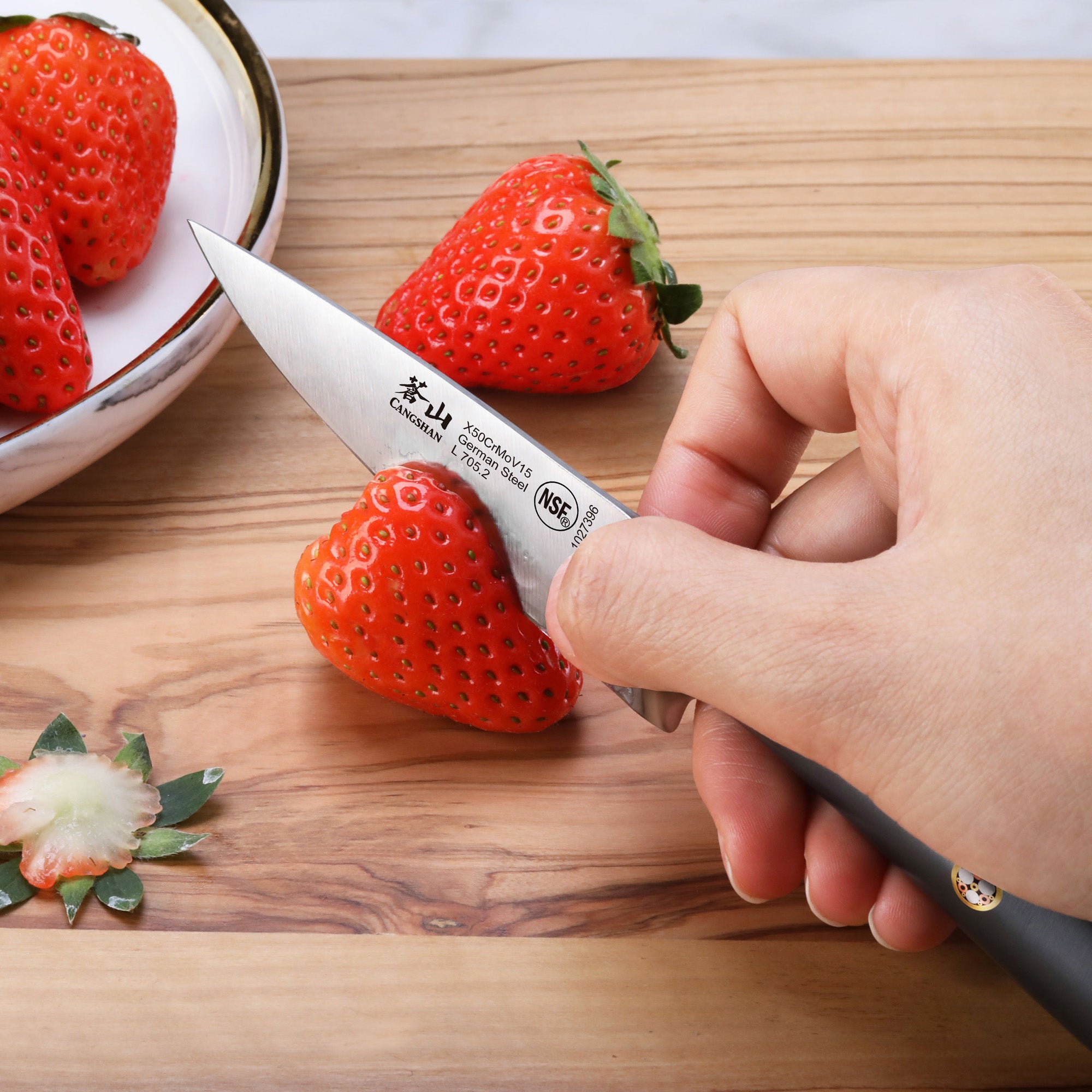 L & L1 Series 3.5-Inch Paring Knife, Forged German Steel