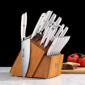 
                  
                    Load image into Gallery viewer, Cangshan L &amp;amp; L1 Series 17-piece German Steel Forged Knife Set
                  
                