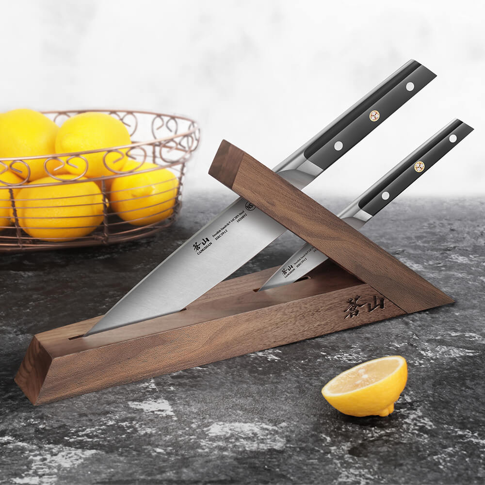 TC Series 6-Piece Steak Knife Block Set, Forged Swedish 14C28N Steel –  Cangshan Cutlery Company