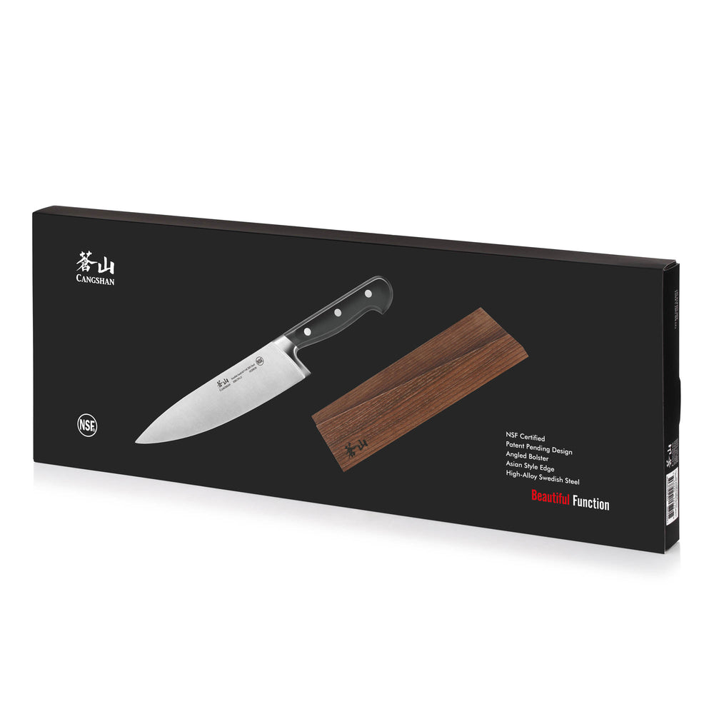 HEZHEN Master Series 8.3 Inches Sandvik 14C28N Steel Chef Knife