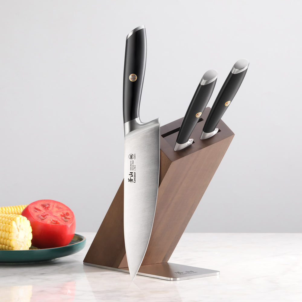 L Series 7-Piece Knife Block Set, Forged German Steel, 1026603 – Cangshan  Cutlery Company