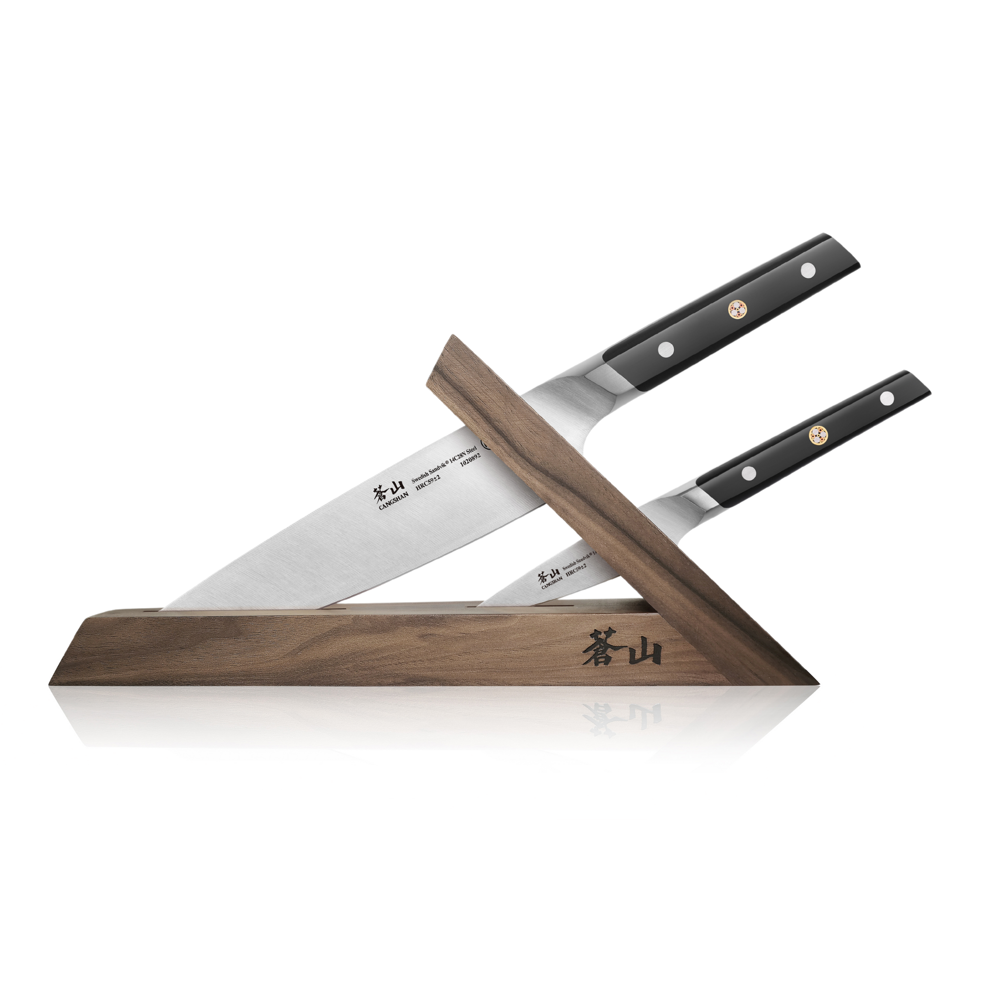 TC Series 17-Piece Knife Block Set, Forged Swedish 14C28N Steel