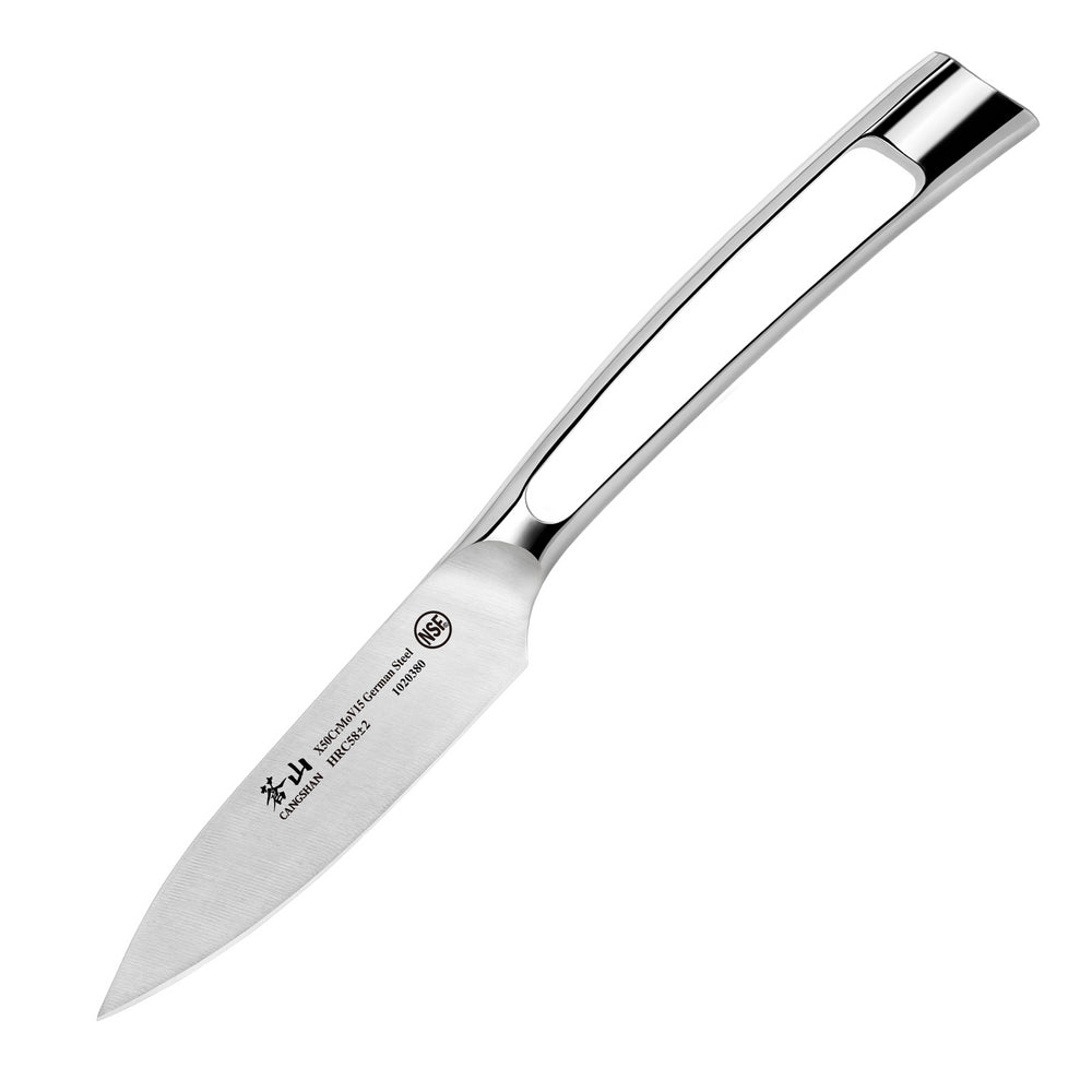
                  
                    Load image into Gallery viewer, Cangshan N1 Series 1020380 German Steel Forged Paring Knife, 3.5-Inch Blade
                  
                