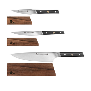 TS Series 3-Piece Starter Knife Set with Ash Wood Sheaths, Forged Swed –  Cangshan Cutlery Company