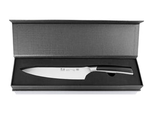 ALPS Series 8-Inch Chef's Knife with Sheath, Forged German Steel, Blac –  Cangshan Cutlery Company