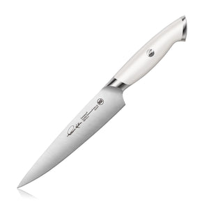 
                  
                    Load image into Gallery viewer, TKSC 7&amp;quot; Utility Knife, Forged Swedish Powder Steel, Thomas Keller Signature Collection, White, 1025477
                  
                