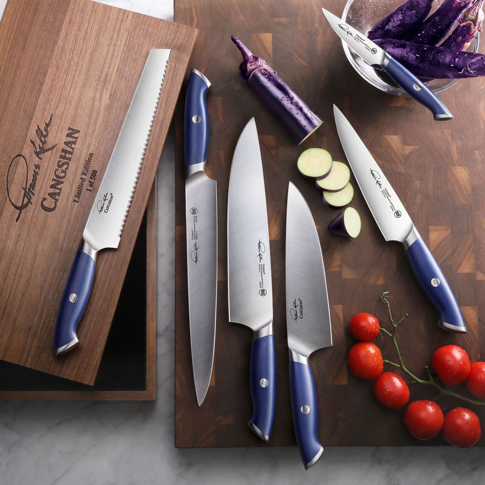 TKSC 6-Piece Knife Set, Forged Swedish Powder Steel, The French Laundr –  Cangshan Cutlery Company