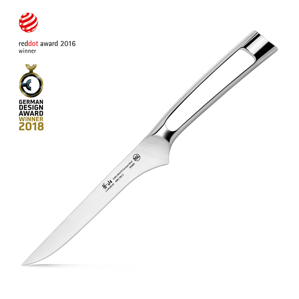 N1 Series 6-Inch Boning Knife with Flex Blade, Forged German Steel, 59 –  Cangshan Cutlery Company