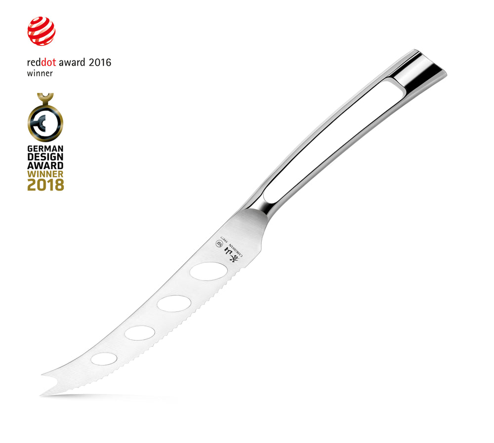 
                  
                    Load image into Gallery viewer, Cangshan N1 Series 59977 German Steel Forged Tomato and Cheese Knife, 5&amp;quot; Blade, Silver
                  
                